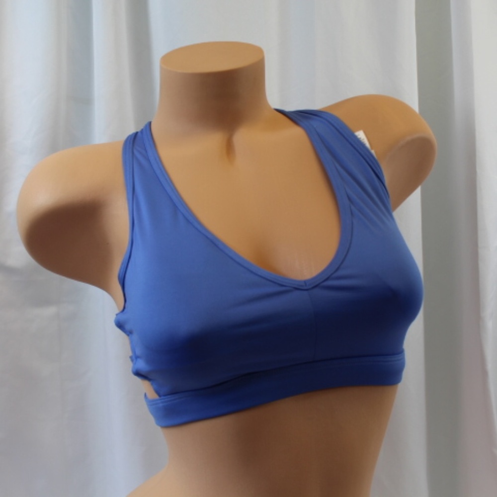 VICTORIA SPORT STRAPPY CAGED BACK SPORTS BRA SMALL